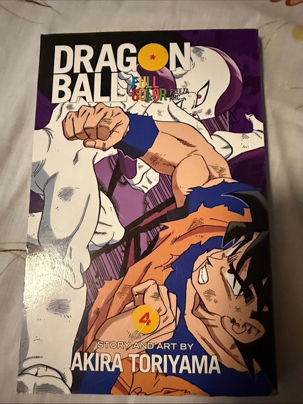 💰 5 for $20 💰 Dragon Ball Full Color Vol. 4 — Purple and Orange Manga Cover